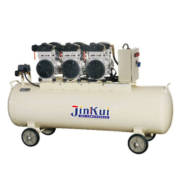 JK1500x3-180L Silent oil free Air Compressor